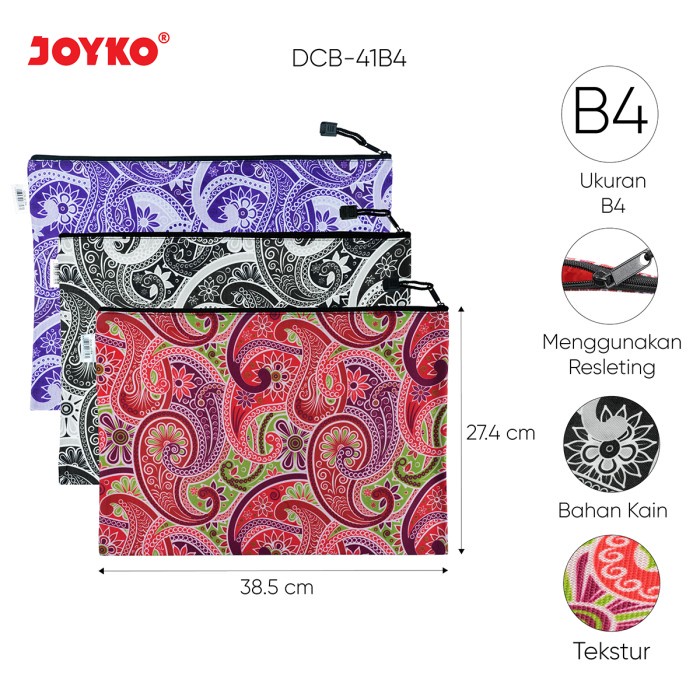 

Document Bag Tas Dokumen Joyko DCB-41 - DCB-41 B4