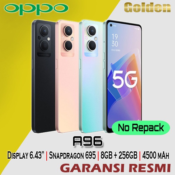 OPPO A96 8/256 Ram 8GB Internal 256GB Garansi Resmi