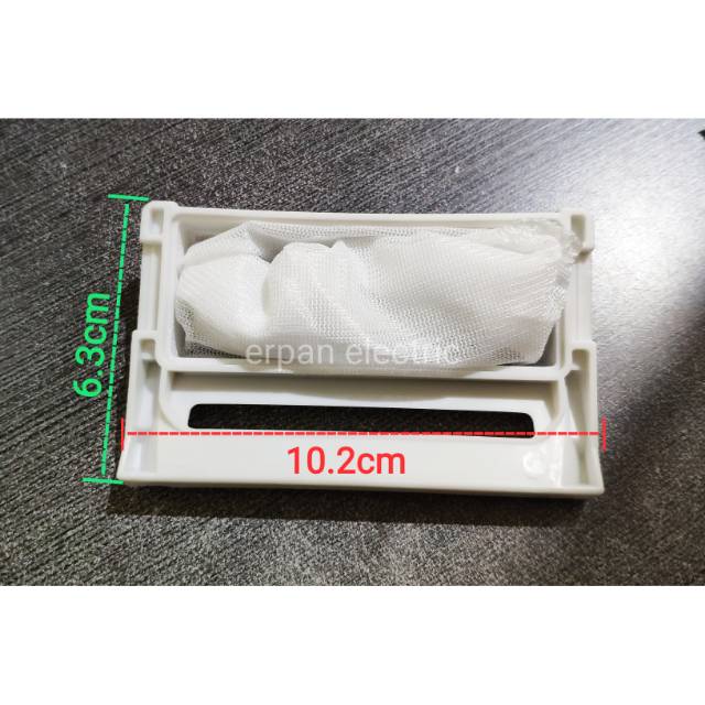 SARINGAN AIR MESIN CUCI LG - POLYTRON ZEROMATIC 1-TABUNG 6.3cm x 10.2CM