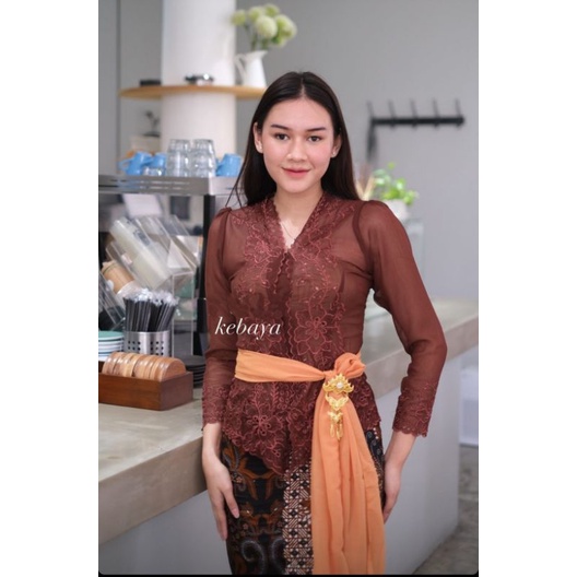 KEBAYA BORDIR KEBAYA JADI LANGSUNG PAKAI  SETELAN KEBAYA BALI