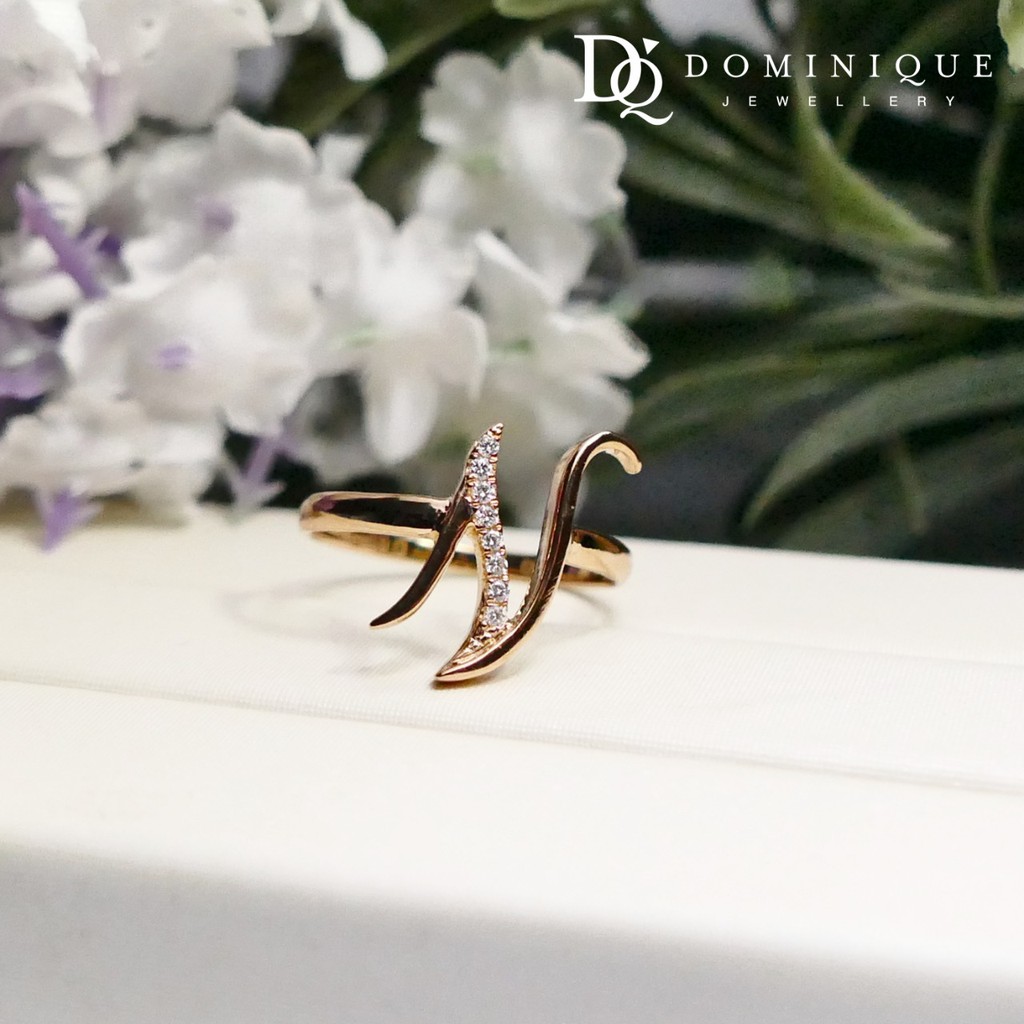 

Dominique Jewellery - Ladies Ring Diamond Alphabeth N