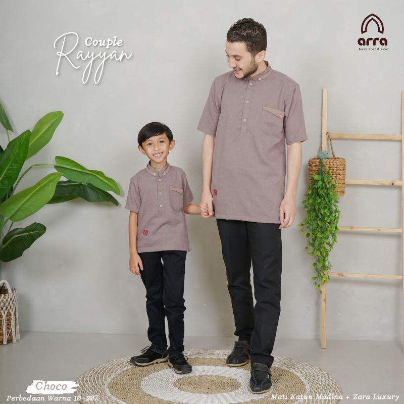 Gamis Sarimbit Keluarga Ayah Ibu Anak Series Rayyan Warna Choco Original Premium Baju Couple Keluarga Muslim Sarimbit Keluarga 2023 Sarimbit 2023 Baju Kondangan Wanita Kekinian Jumbo