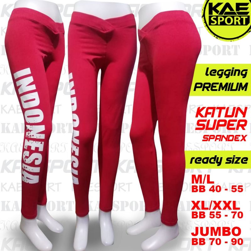 CELANA SENAM LEGING SENAM LEGING OLAHRAGA INDONESIA