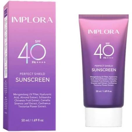 [Per Pc] Implora Perfect Shield Sunscreen SPF 40+ Original BPOM