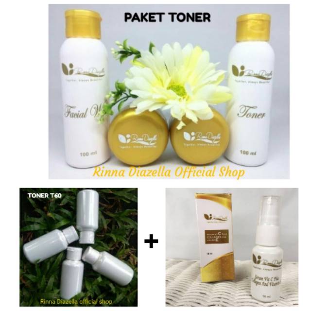 Paket Pemutih Rinna Diazella [WHITENING SERIES]