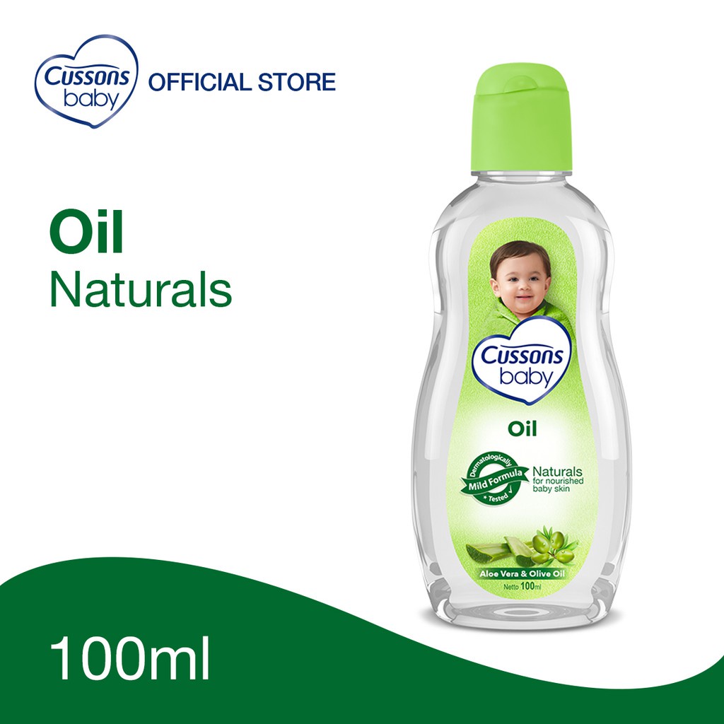 CUSSONS BABY OIL NATURAL 100ML