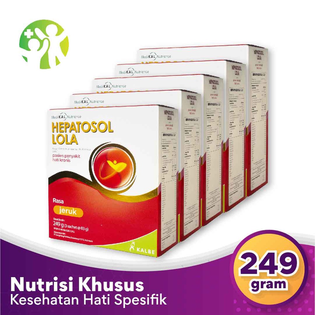 

Bundle 5 Box Hepatosol Lola - Nutrisi Kesehatan Hati Spesifik