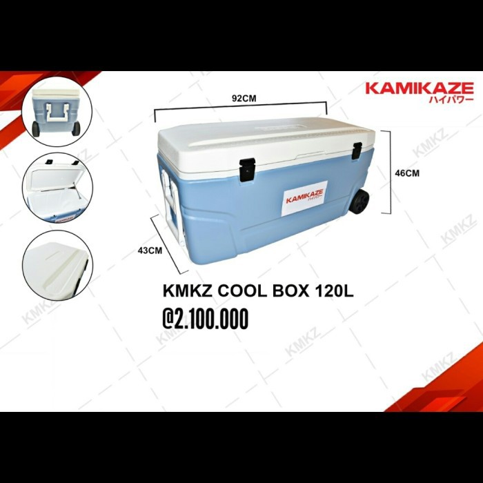 kamikaze cool box tempat pengawet ikan