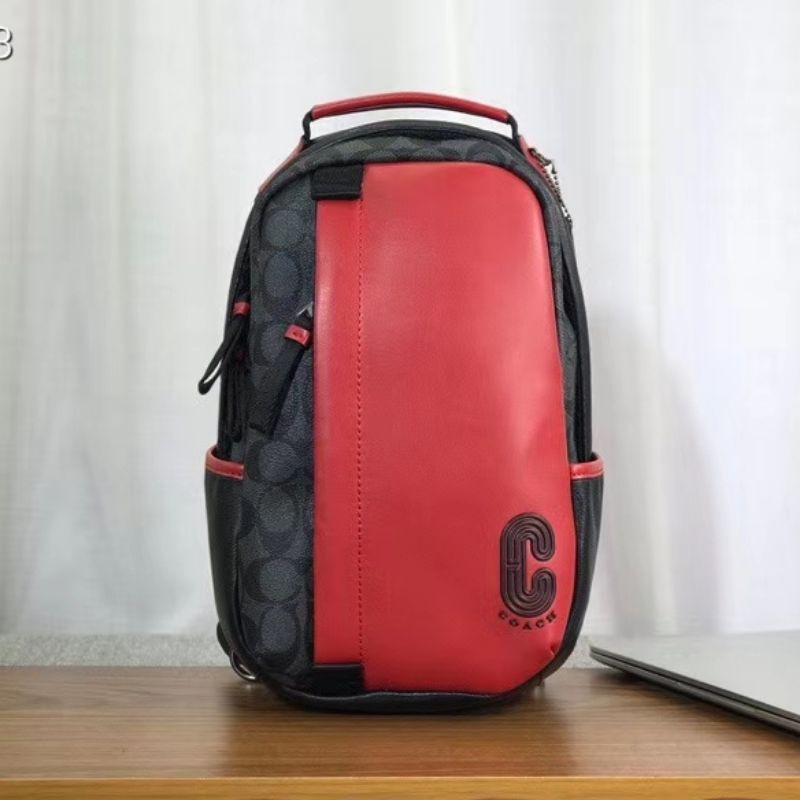 Tas slingbag coach bodybag red