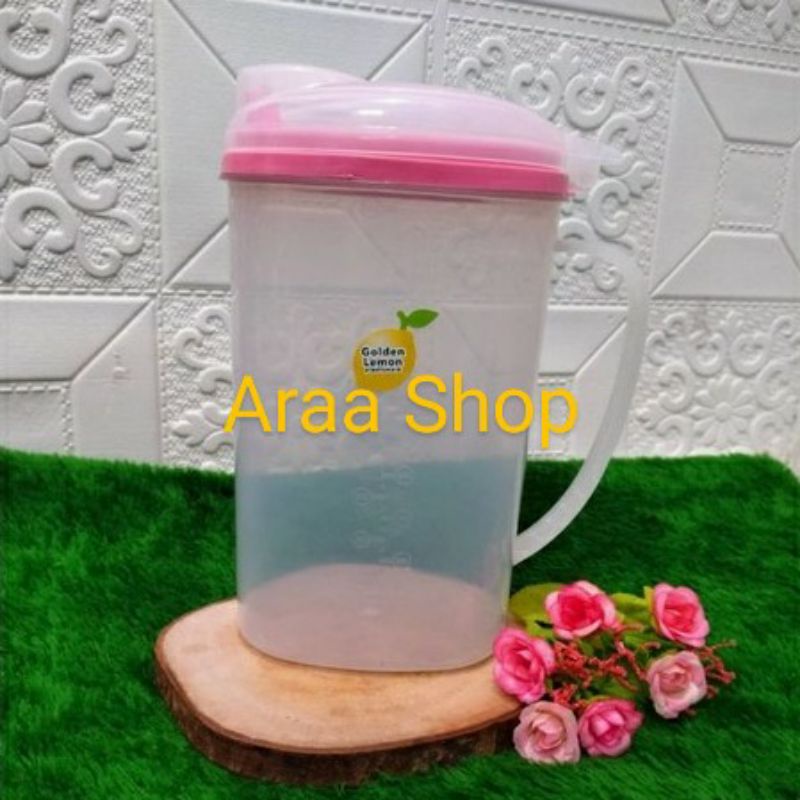 GOLDEN LEMON Teko Minyak Goreng 2 Liter Tempat Minyak Sayur 2L Oil Pot 2000ml