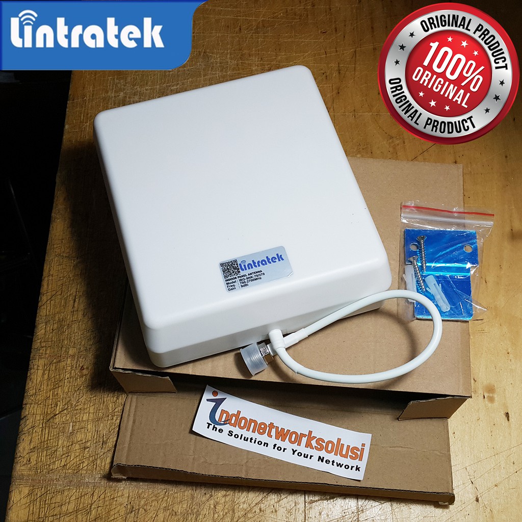 Antena Penguat Sinyal indoor OMNI PANEL WALL DINDING 2G 3G 4G untuk Repeater Lintratek ORIGINAL