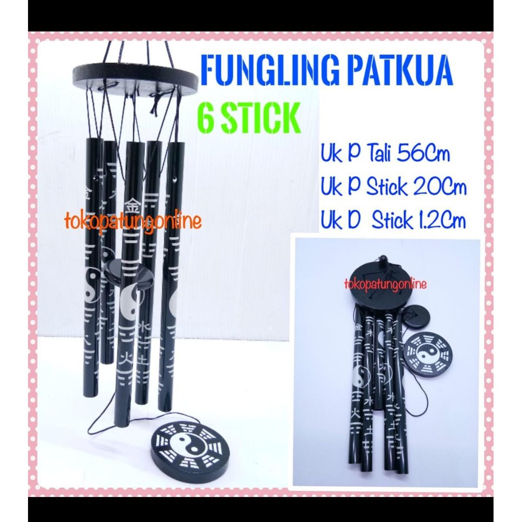 Fungling Lonceng Angin Patkua T22 Emas