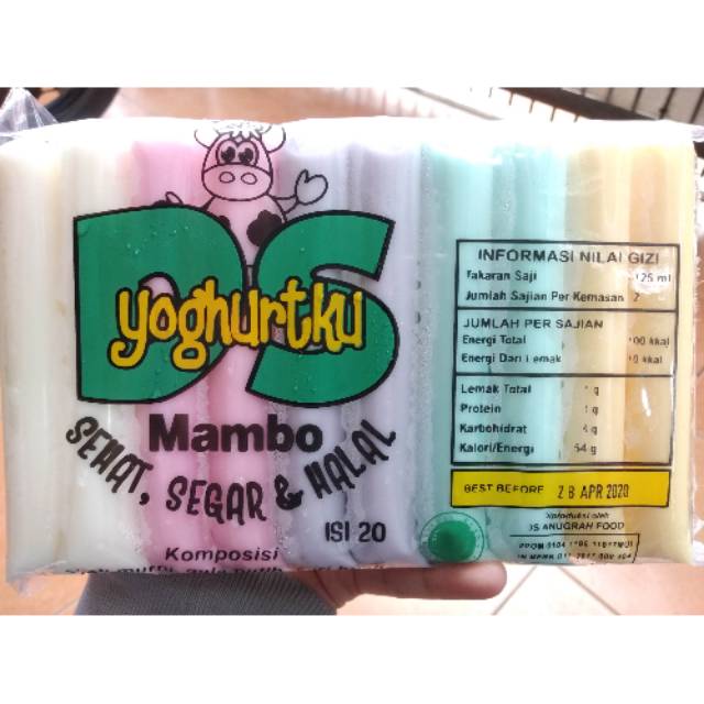 YOGHURT YOGHURTKU MAMBO SATUAN Frozen Food Es Krim