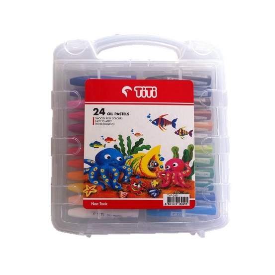 Crayon Titi / Oil Patel Titi Isi 24 Warna