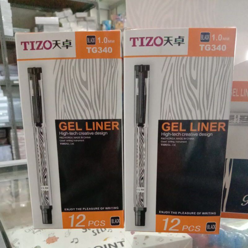 

Bolpoin/ Pulpen Tizo 1,0mm Warna Hitam Eceran