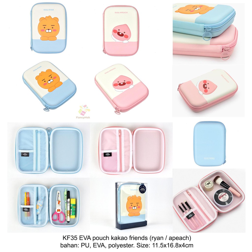 ORI KOREA EVA POUCH KAKAO FRIENDS RYAN / APEACH - KF35