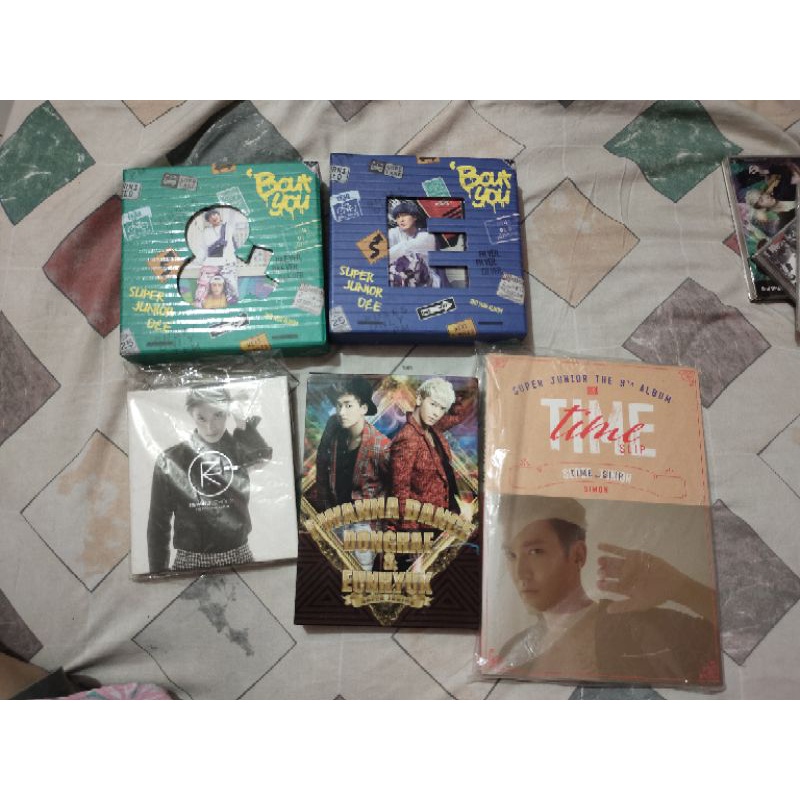 Super junior album dne bout you dan time slip siwon zhomi