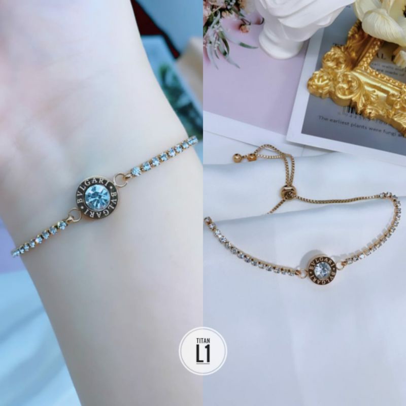 Gelang Fashion Wanita Titanium Anti Karat