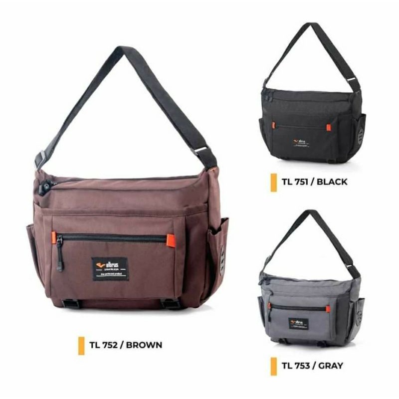 Tas Selempang Pria Elbrus # Tas Skolah Pria # Tas Santai Kerja # Tas Selempang pria murah