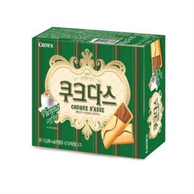 

Crown - Couque Dasse Vienna Coffee 72gr