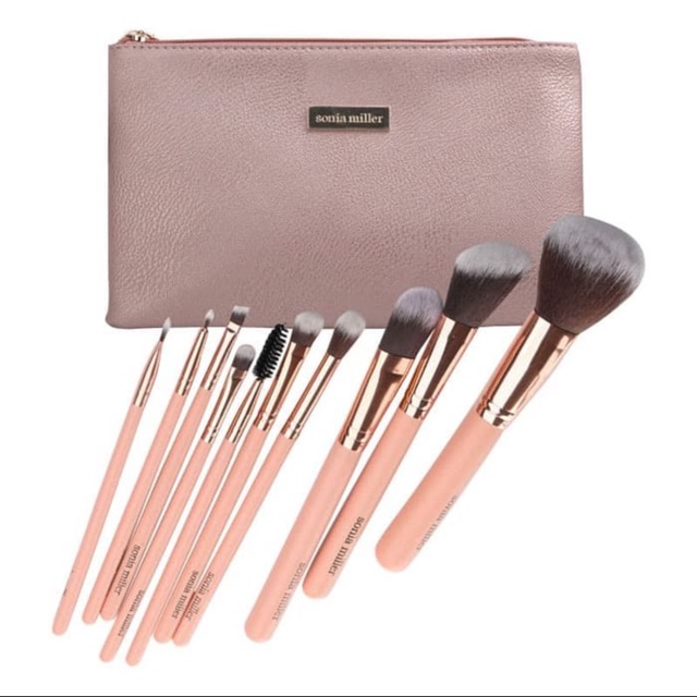 Sonia Miller Rosegold Brush Set