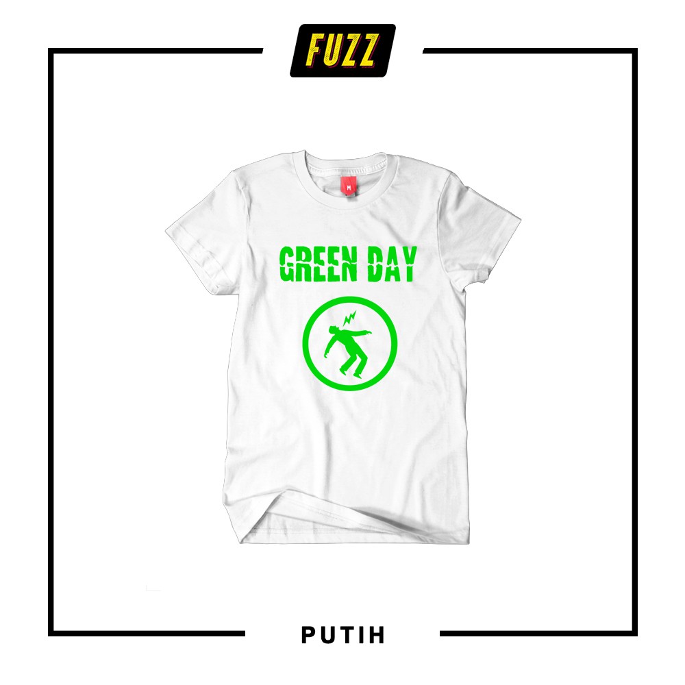 Kaos Green Day Baju Distro Tshirt Musik Punk Rock GreenDay Unisex Pria Dan Wanita Original Murah