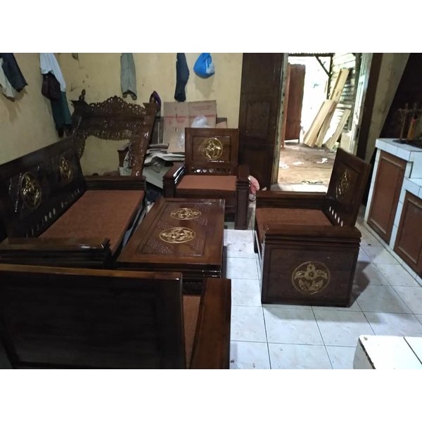 Kursi sudut dan busa matras dudukan