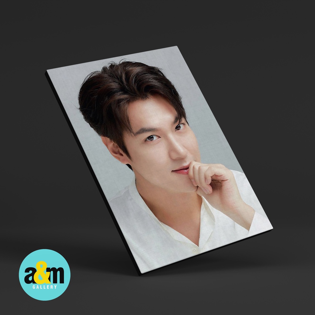 Poster Kayu LEE MIN HO Hiasan Dinding Kamar Aktor Drama Korea I Pajangan Dinding Kamar K-POP Wall Decor Kamar - A&amp;M