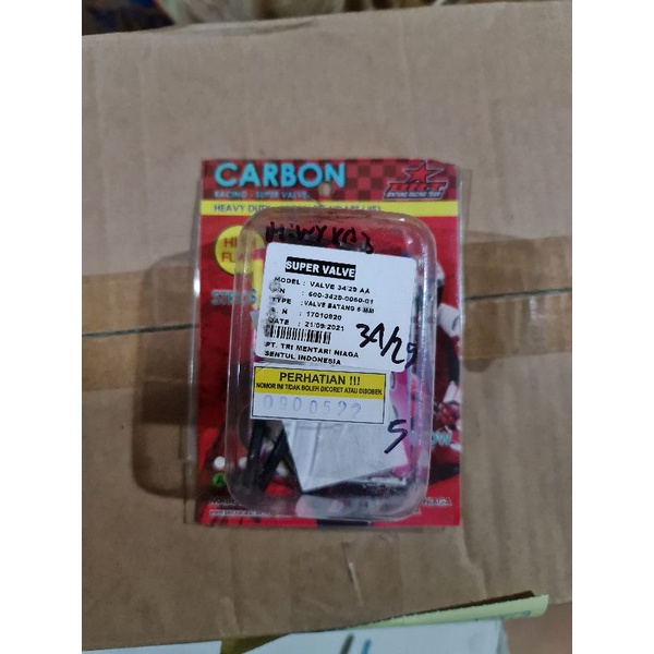 Klep BRT 34/29 batang 5mm