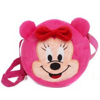 GM213 COD Tas Selempang Mini Bahan Plush Motif Kartun Untuk Anak SD/TK Tas Anak Cewek