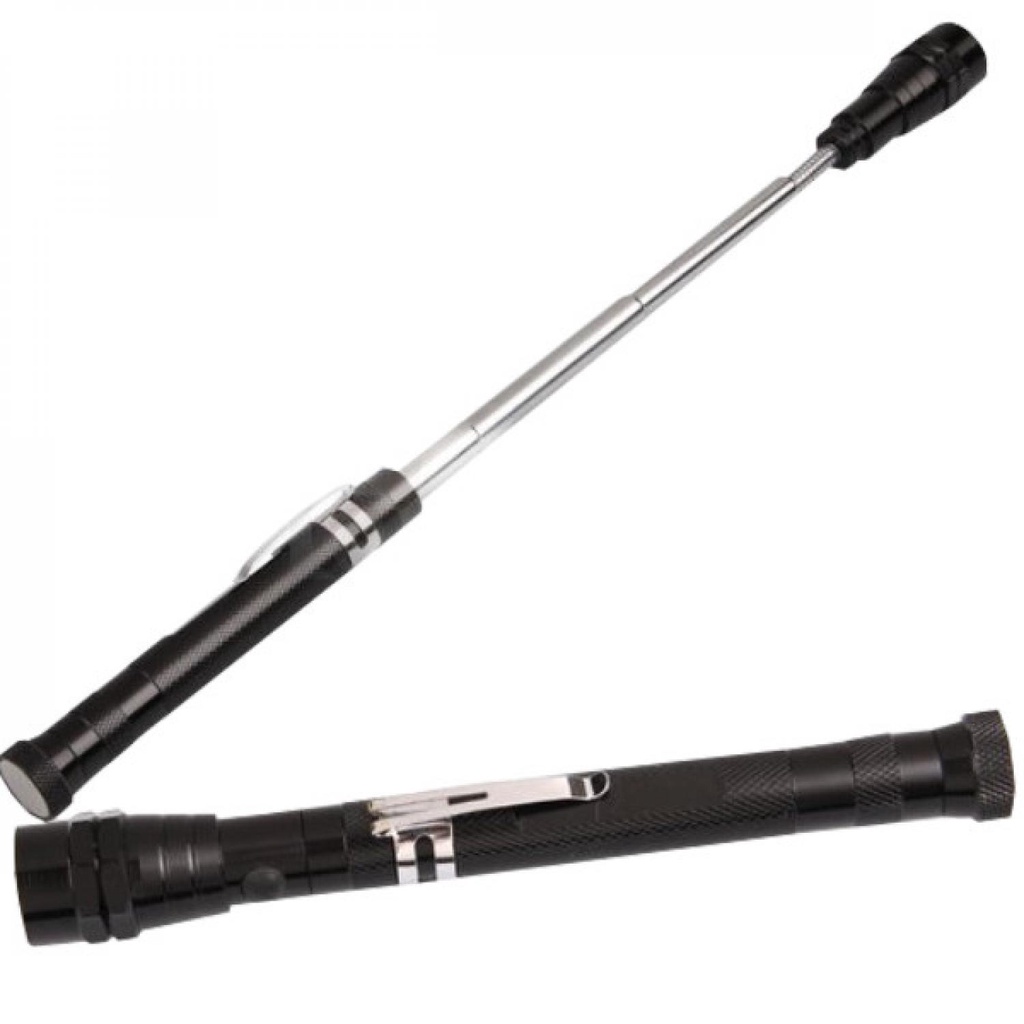 IDN TOOLS - LED Telescopic Flexible Magnetic Pick Up Flashlight