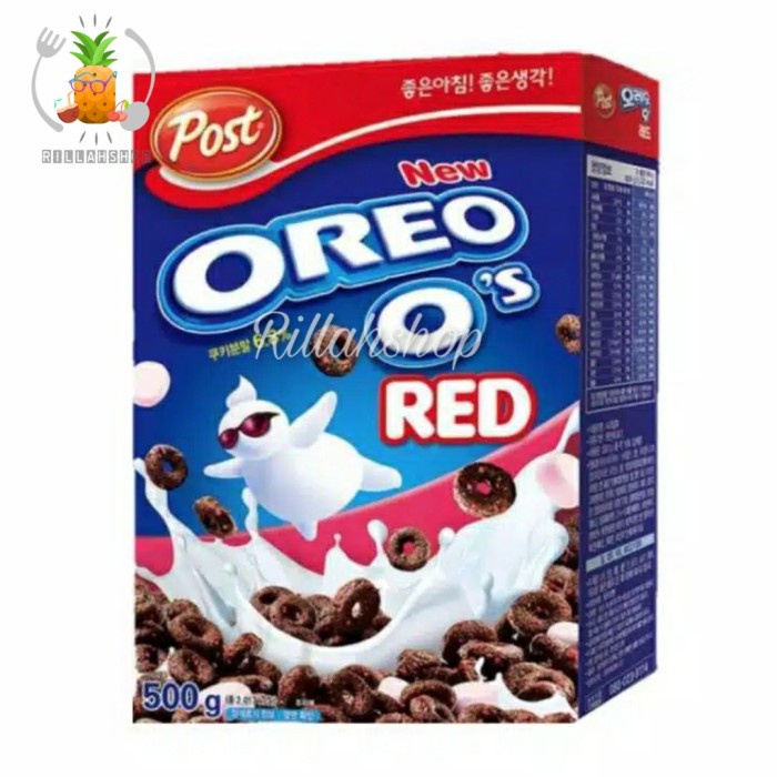 

Post Cereal - Oreo O's RED Marshmallow Strawberry 500g ( Non Halal)