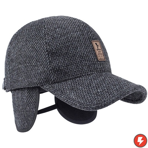 Flashmart Topi Baseball Ear Caps Protection Warm Hats