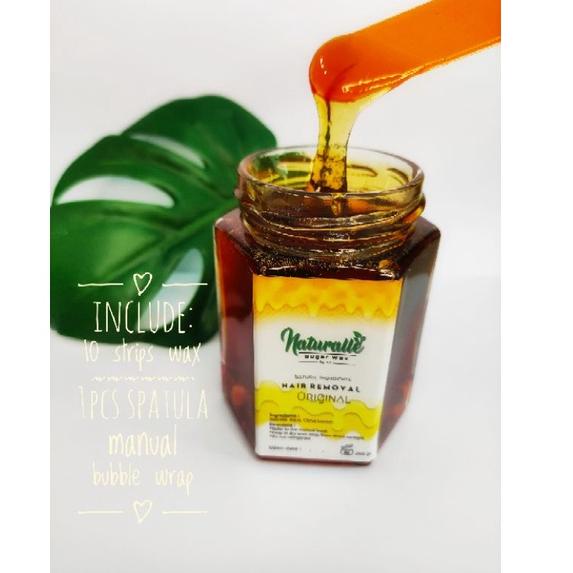 ⭐keren⭐banget⭐ 250Gram Lz Sugar wax Sugarwax Waxing ketiak Pencabut Bulu ll termasuk strip dan spatu