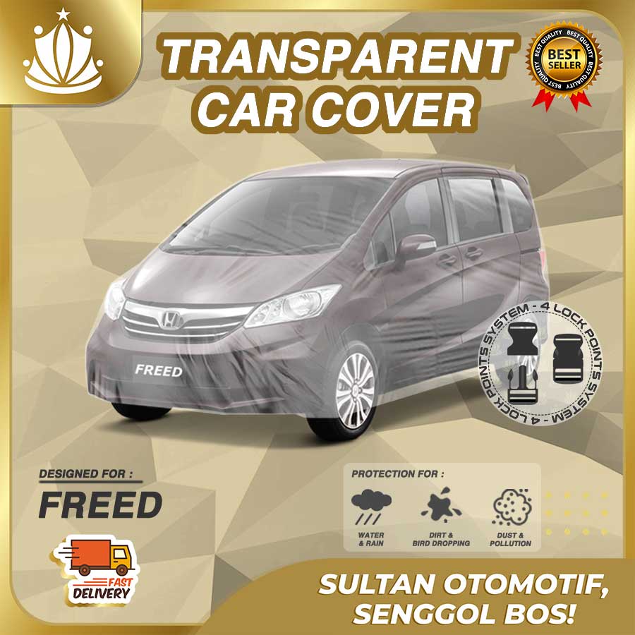 Body Cover Mobil Plastik TEBAL Freed WATERPROOF