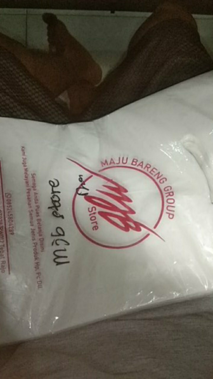 Sablon Plastik Tanpa Pre Order Plong Uk 20x30 Plastik Packing Olshop