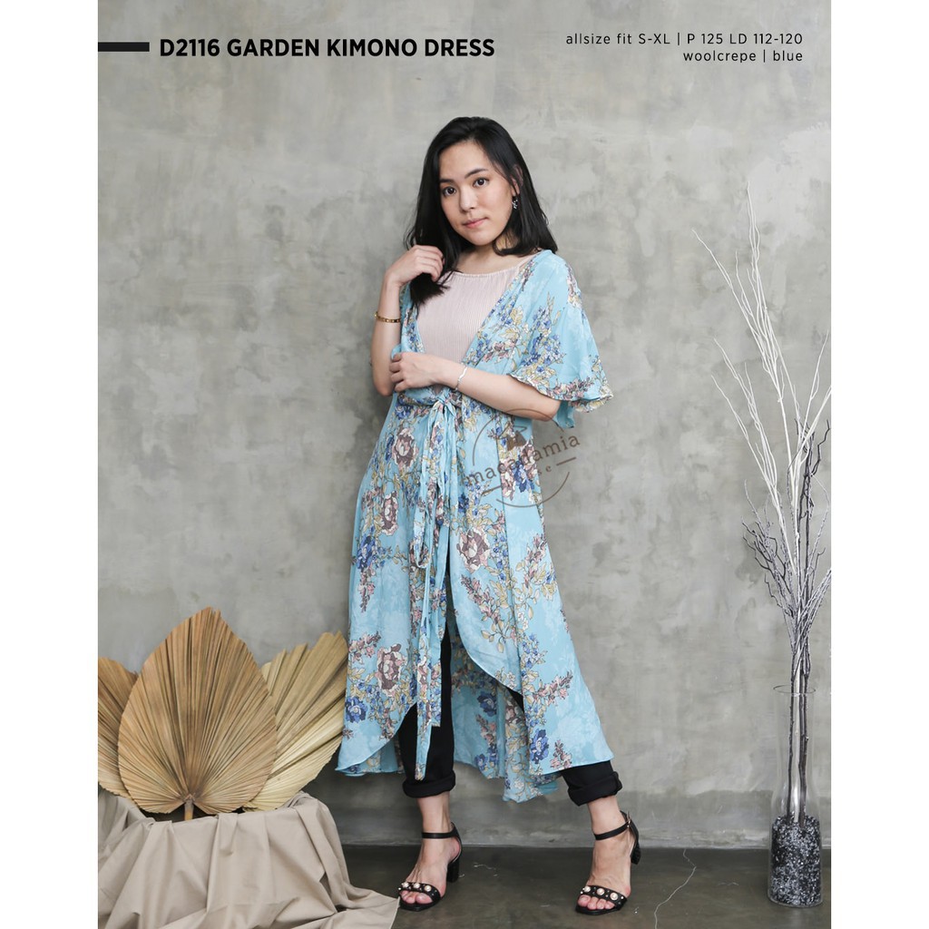 GARDEN KIMONO DRESS