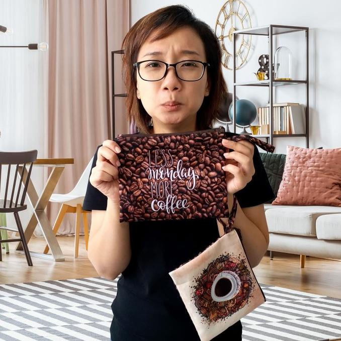 

Pouch untuk penggemar kopi atau Coffee Lovers, tanpa rasa kopi TERJANGKAU