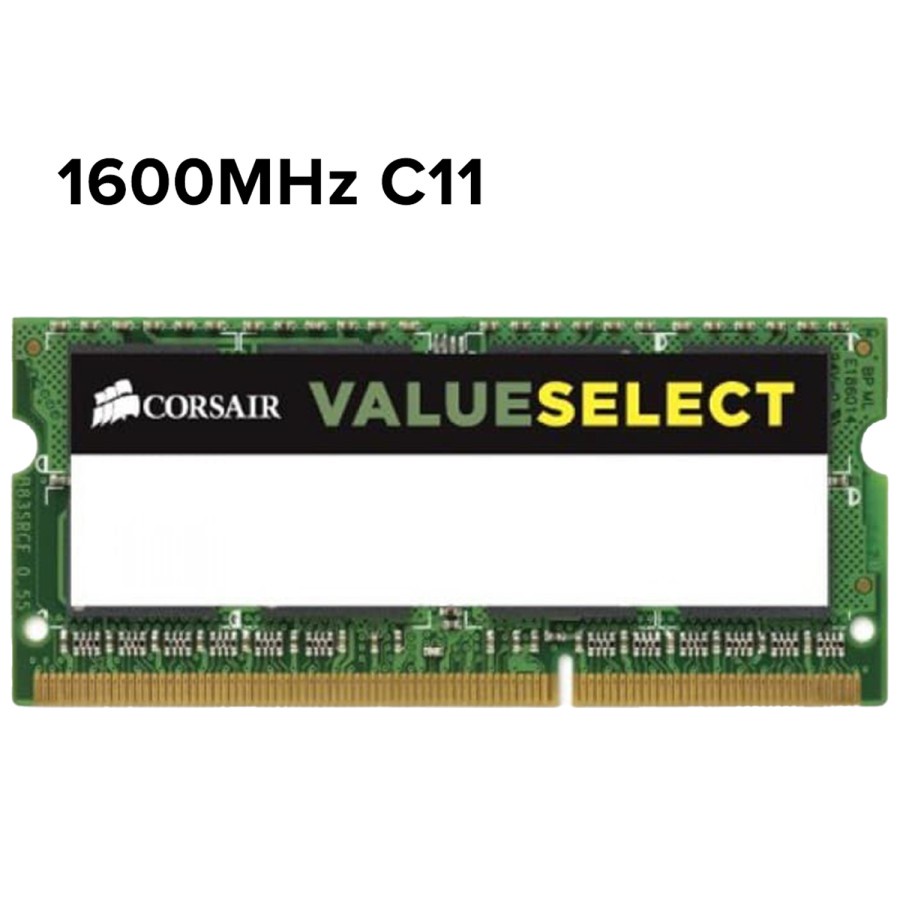 Corsair SO-DIMM DDR3L 8GB PC12800 - CMSO8GX3M1C1600C11 (1X8GB)