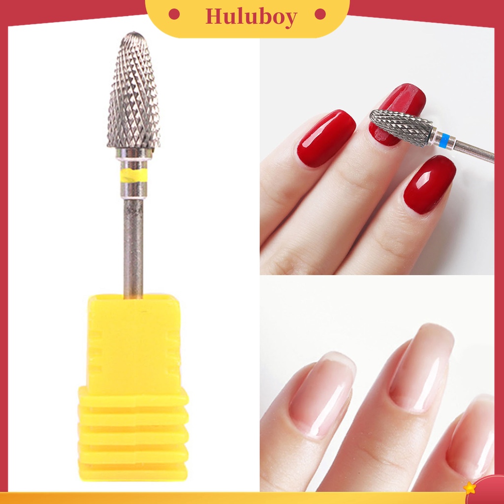 Huluboy Huluboy♡ Alat Poles Kuku Multifungsi Bahan Tungsten Steel Untuk Manicure