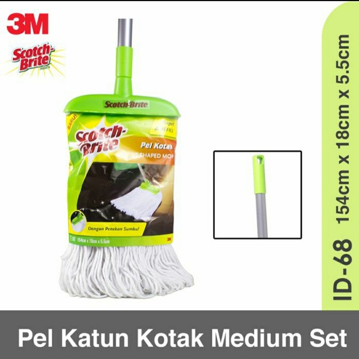 ALAT PEL PELAN SCOTCH BRITE T-SHAPED MOP SET ID-68 3M SCOTCH-BRITE