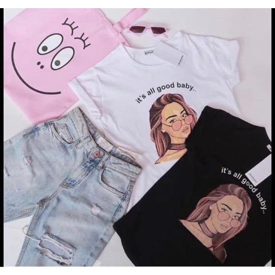 sumber fashion jakarta baju atasan kaos wanita GOOD BABY sumber fashion jakarta baju atasan kaos wanita GOOD BABY