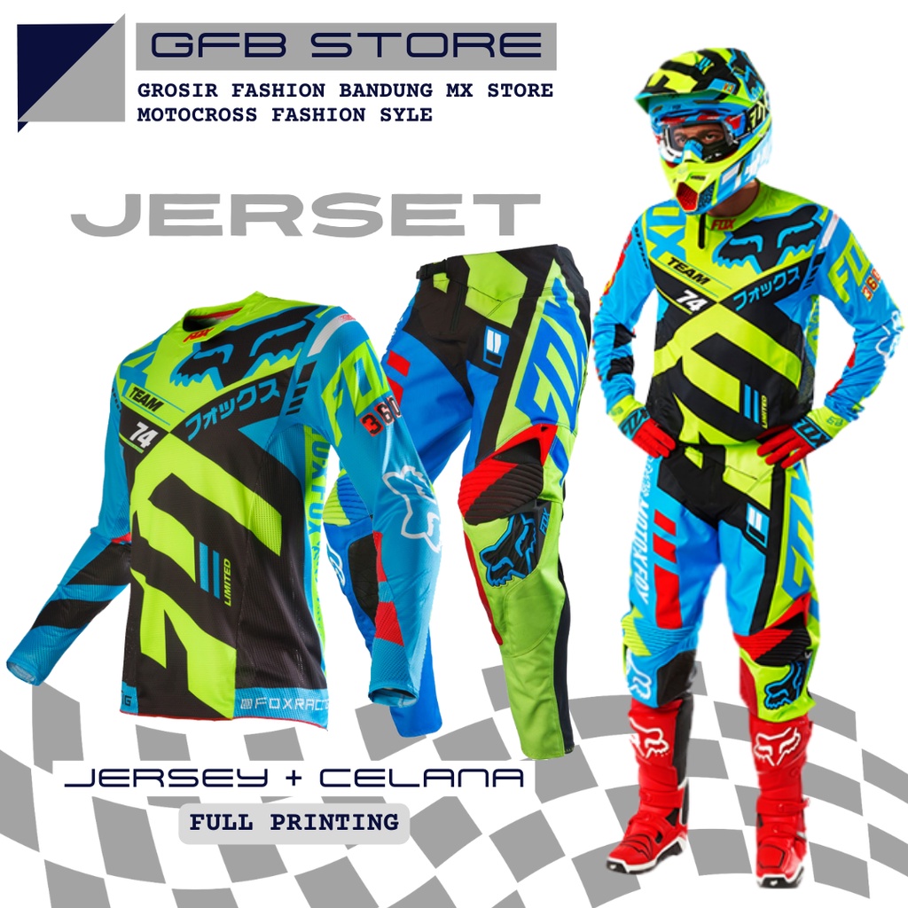 Jerset cross trail Jersey set motocross