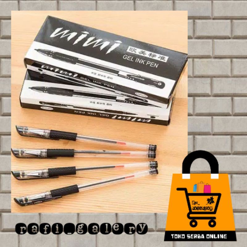 

RFG007 Pena Gel Mimi 0.5mm International Standard Pulpen Gel Mimi Import Murah