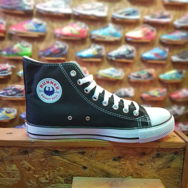 SEPATU ORIGINAL RUNNER BASKET BALL TINGGI