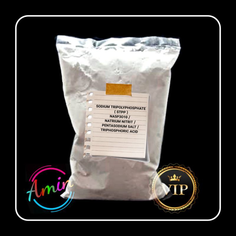 

STPP 0.5 Kg NA5P3O10 Sodium Tripolyphosphate Natrium Nitrit Pentasodium Salt