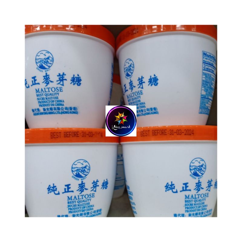 

Maltose Sirup Maltosa Gula Beko Great Wall 500gr/import