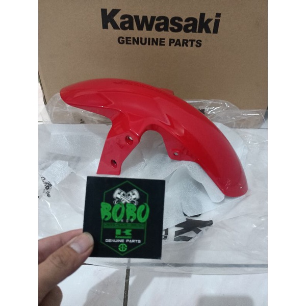 spakbor slebor depan Ninja 250 mono z250sl merah original