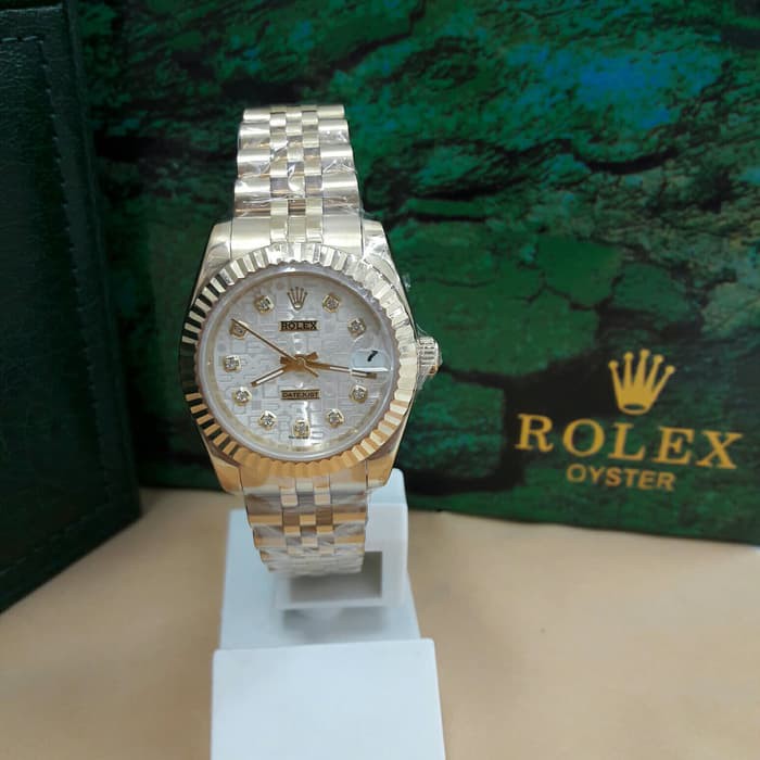 jam tangan wanita ROLEX DATEJUST AUTOMATIXC FULL GOLD