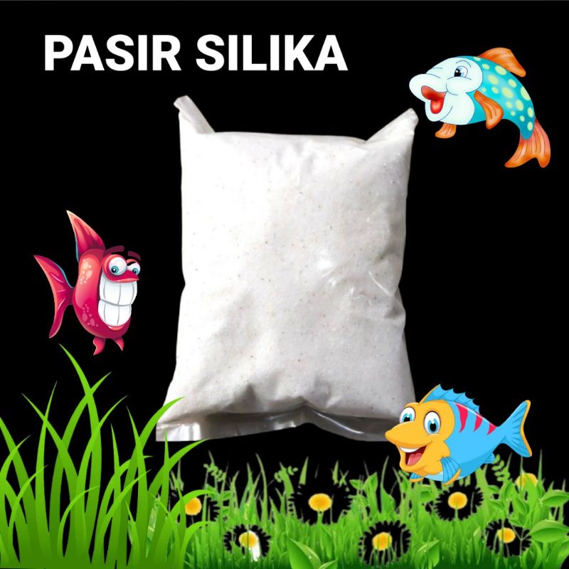 pasir aquarium pasir silika 1kg